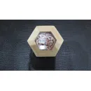 Шкатулка «Ажурное сердце» (Светлое дерево, Прозрачное масло)